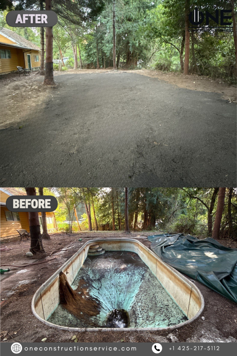 Pool Demo And Infill